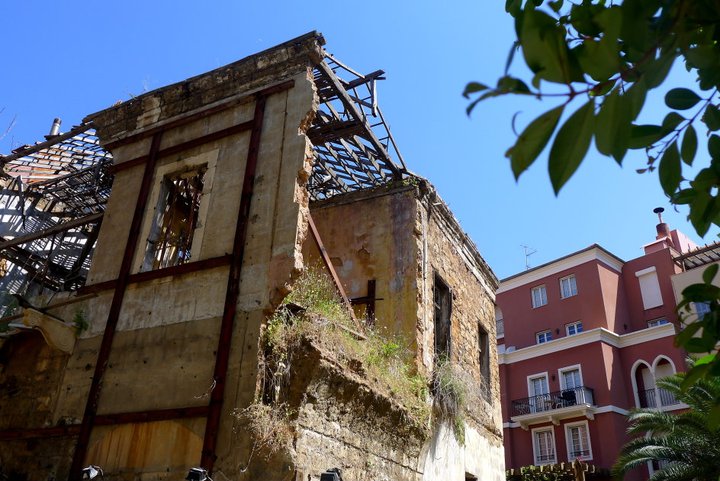 Buildings Destroyed in Lebanese Civil War