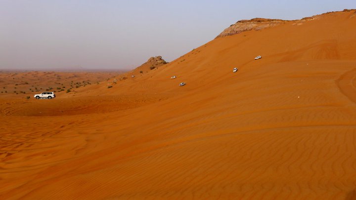 Dune Bashing in the Desert
