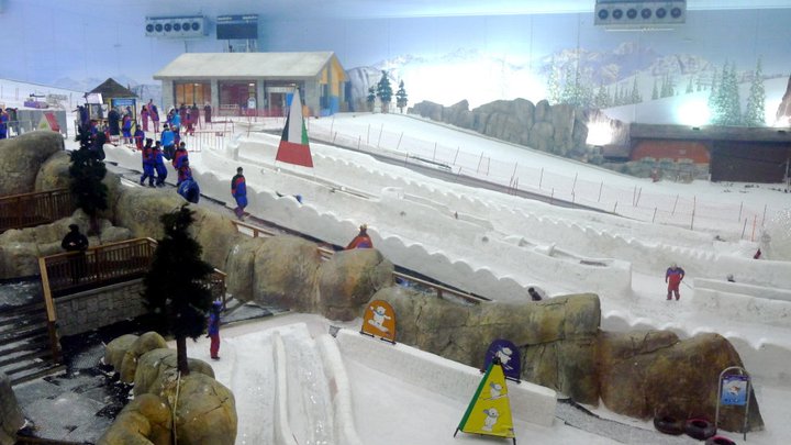 Ski Slope in the Mall of the Emirates