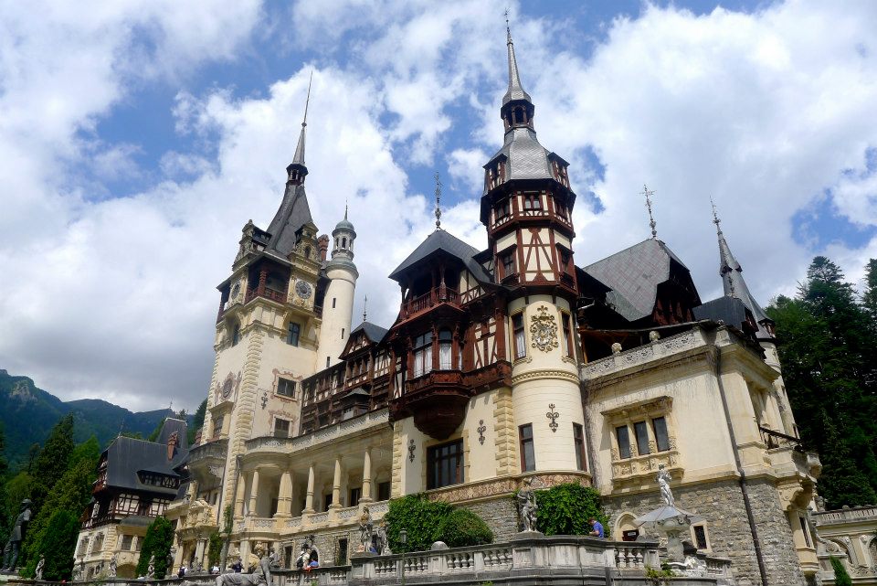 Peles Castle in Sinaia Romania