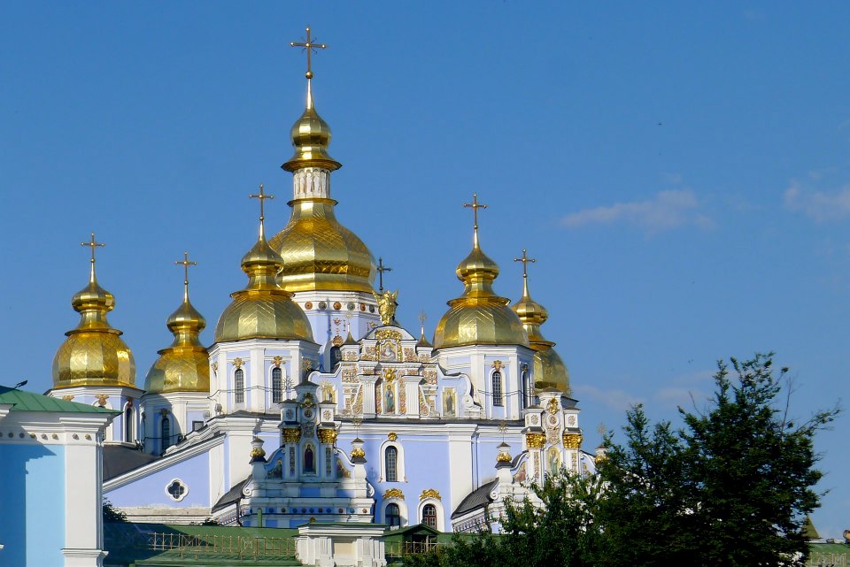 St Michael's Onion Domes, Kiev