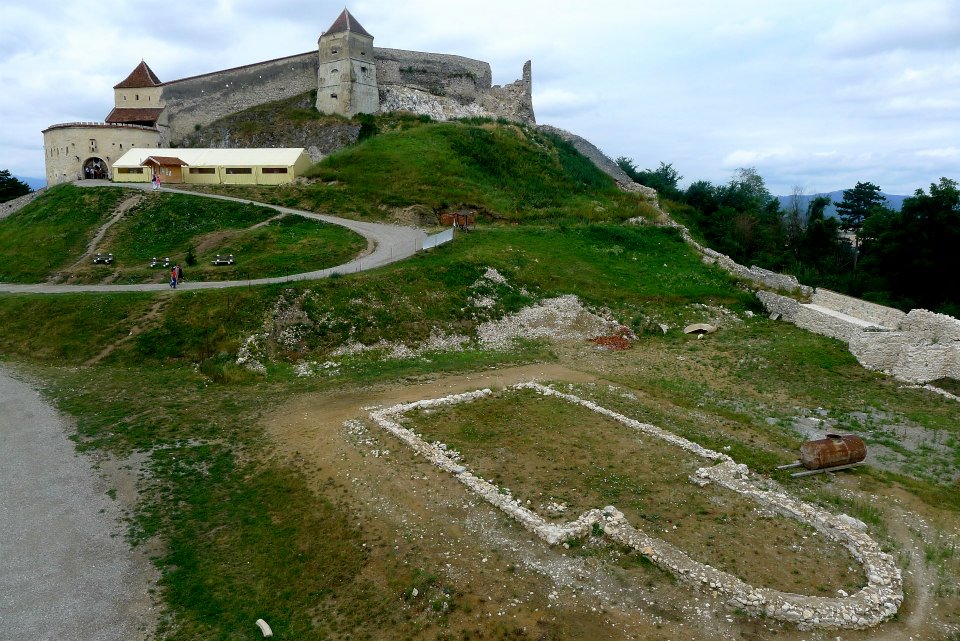Rasnov Citadel in Transylvania