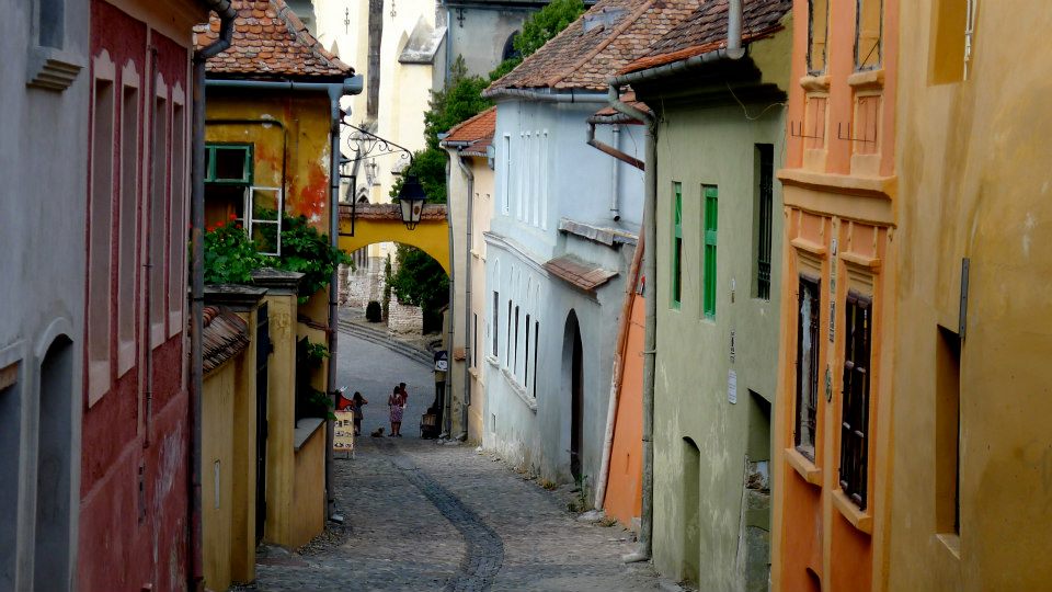 Street in Sighisoara