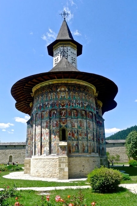 Suceavita Monastery in Romania