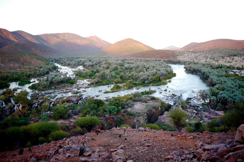 View of Kunene River Epupa