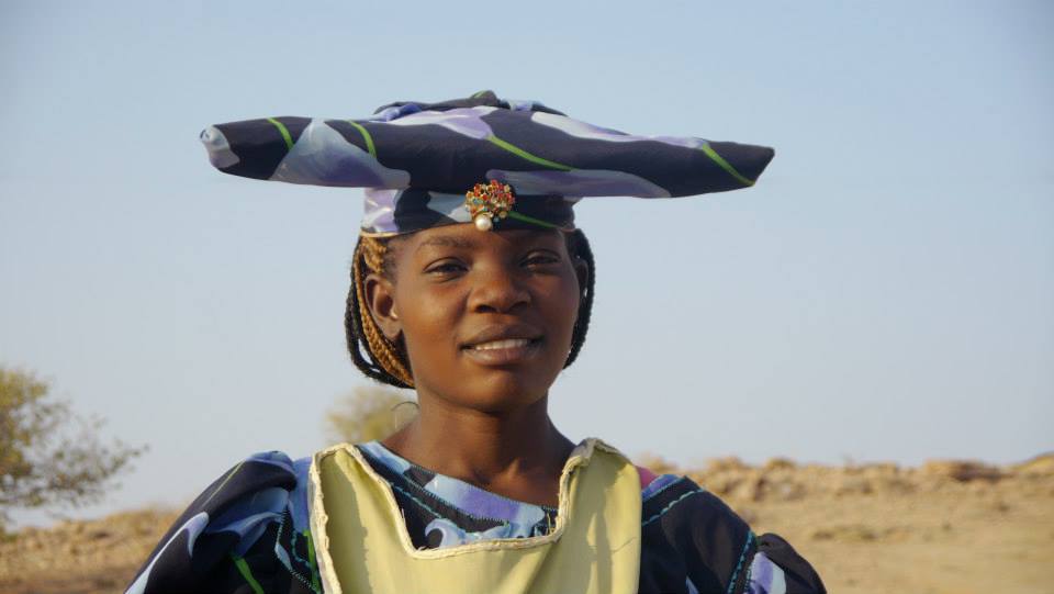 Herero Woman in Damaraland Namibia
