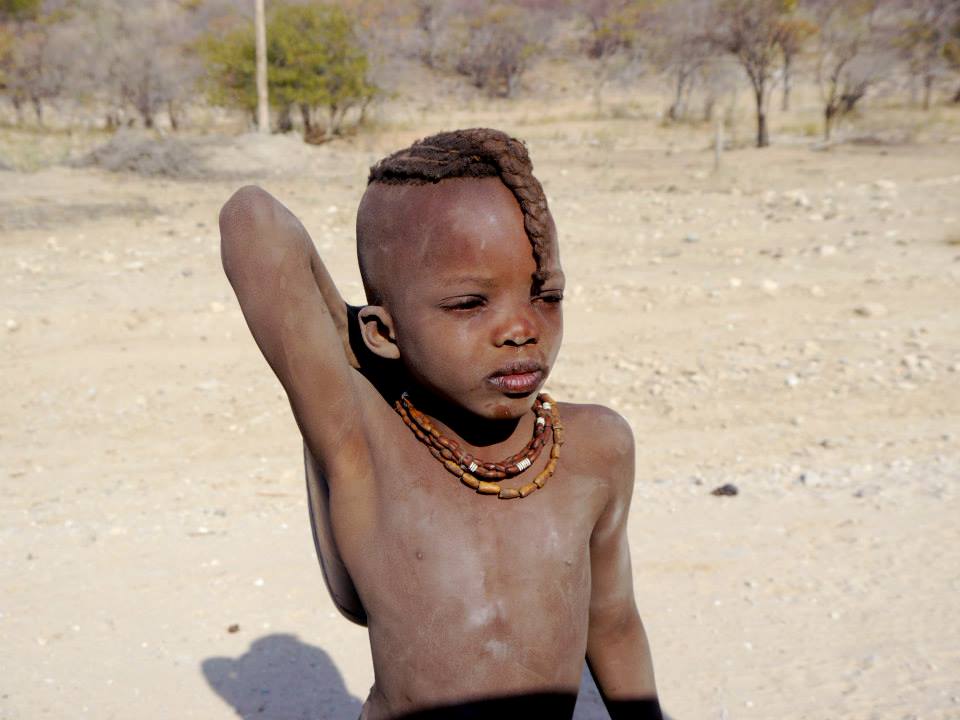 Himba Child on the Road to Epupa Falls