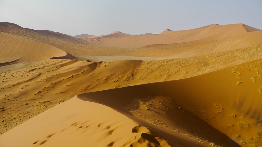 Dunes in Namibia