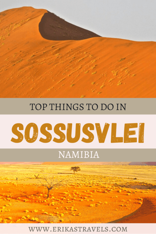 Sossusvlei Dunes in Namibia