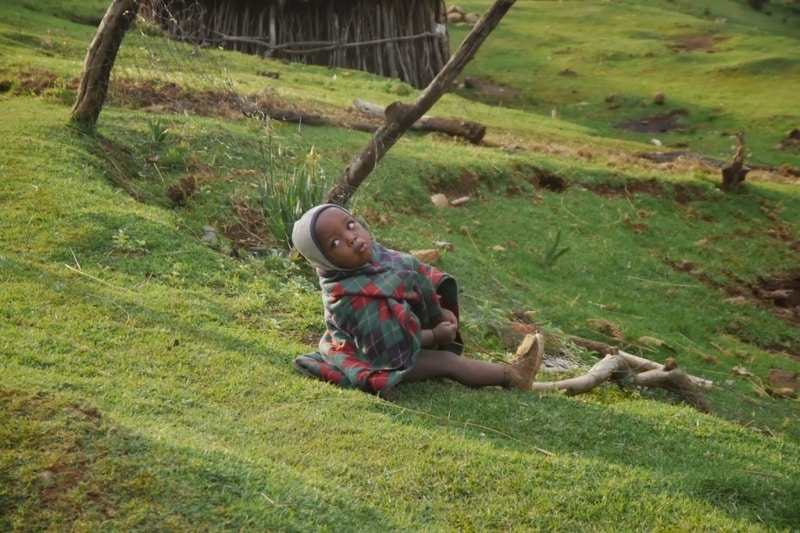 Basotho Child in Lesotho