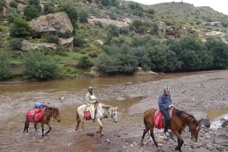 Pony Trekking in Lesotho