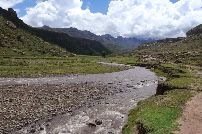 Malealea Landscape Scenery