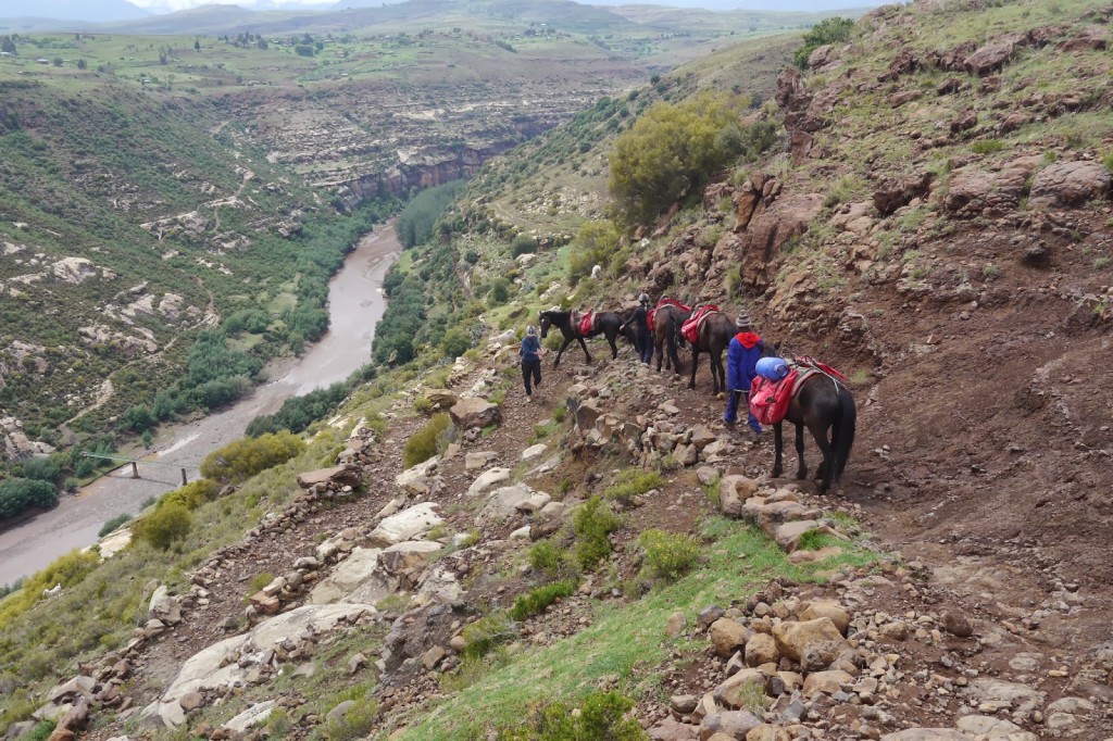 Pony Trekking in Lesotho