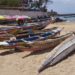 Goree Island Colorful Boats