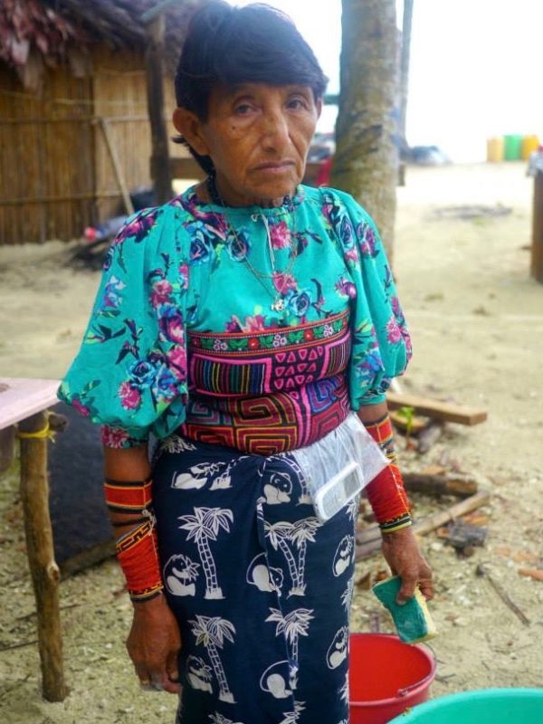 Kuna woman in San Blas