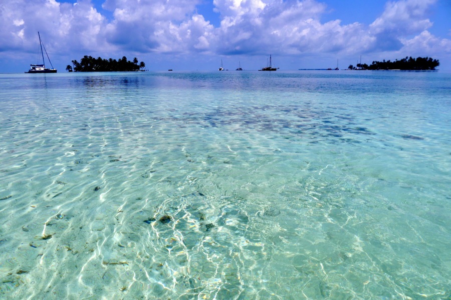 San Blas islands water