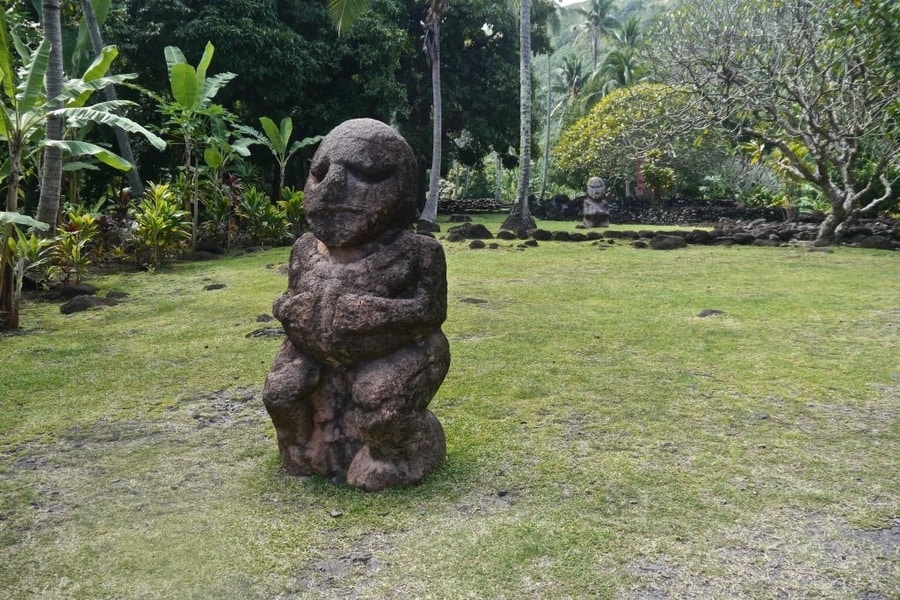 Marae Statue Tahiti