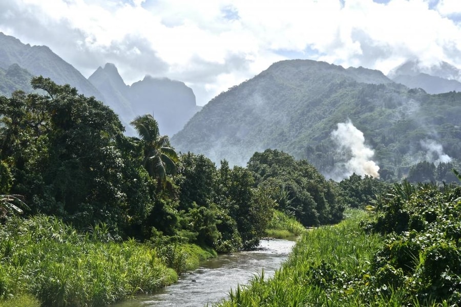 Tahiti Island Interior