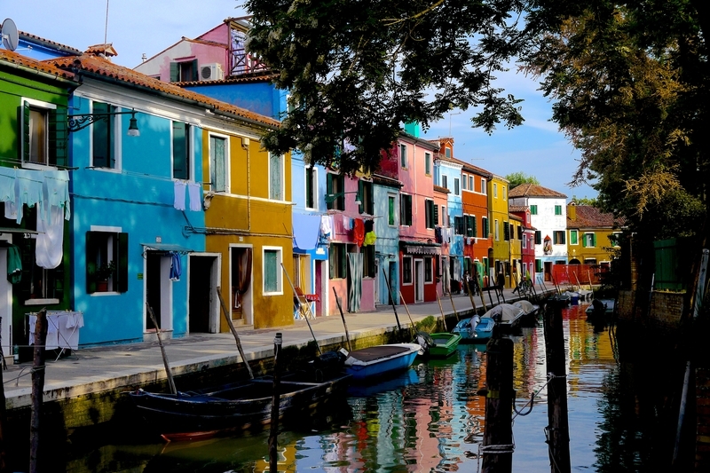 Colorful Houses in Burano