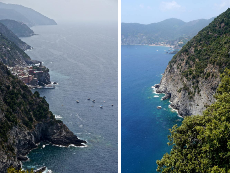 Coastline Monterosso to Vernazza Hike