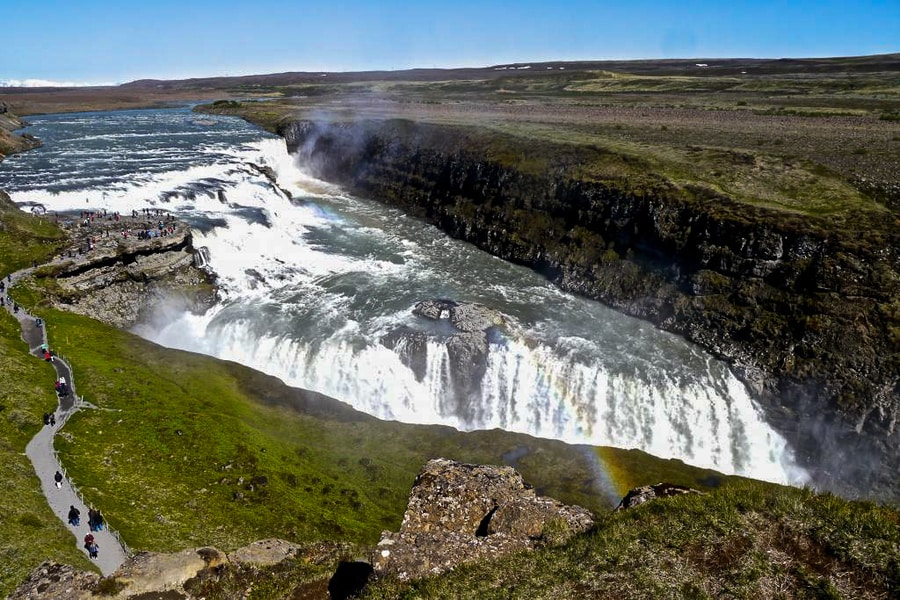 Gulfoss Waterfall, Iceland