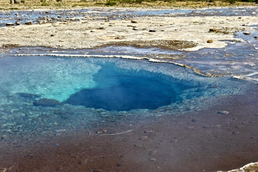 Geothermal Pool in Iceland
