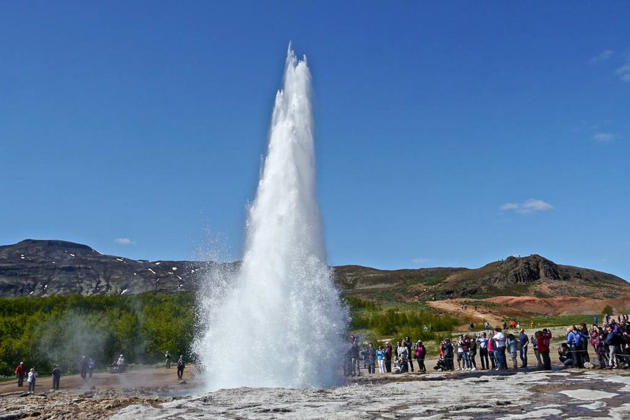 Geyser in Iceland