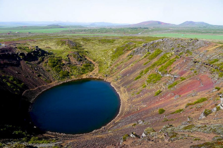 Kerid Lake, Golden Circle, Iceland