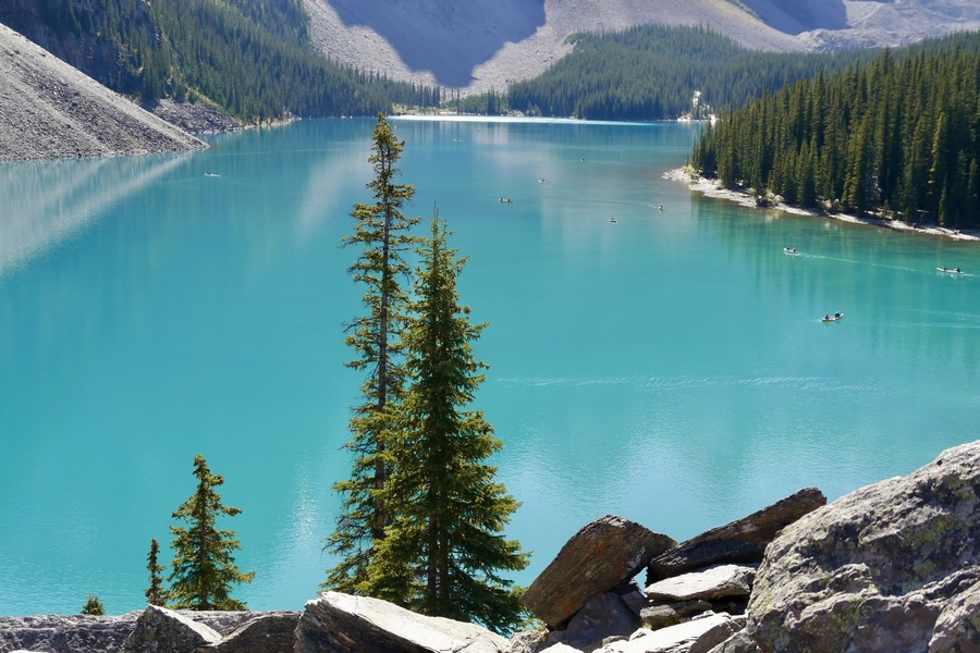 Color of the water, Banff National Park