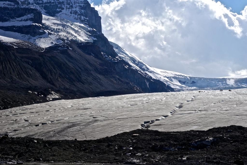 Columbia Icefield in Jasper National Park