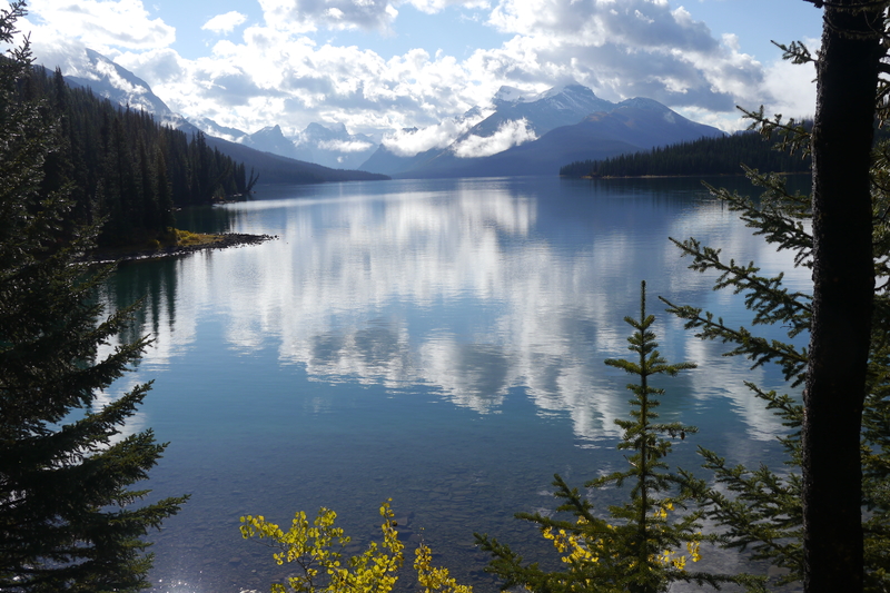 Maligne Lake in Jasper National Park