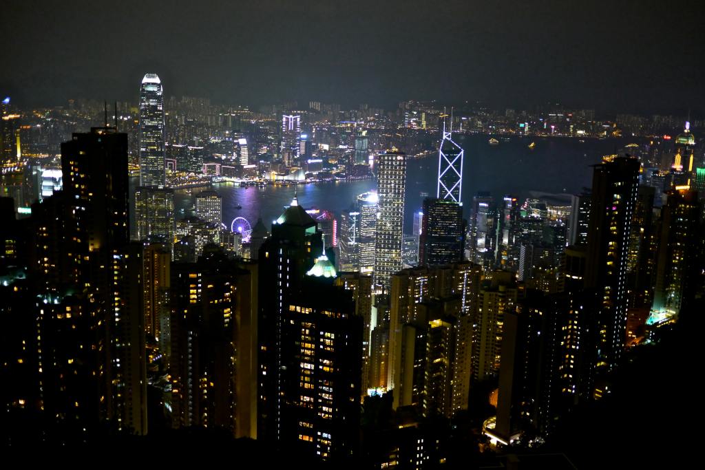 Hong Kong Skyline from Victoria Peak