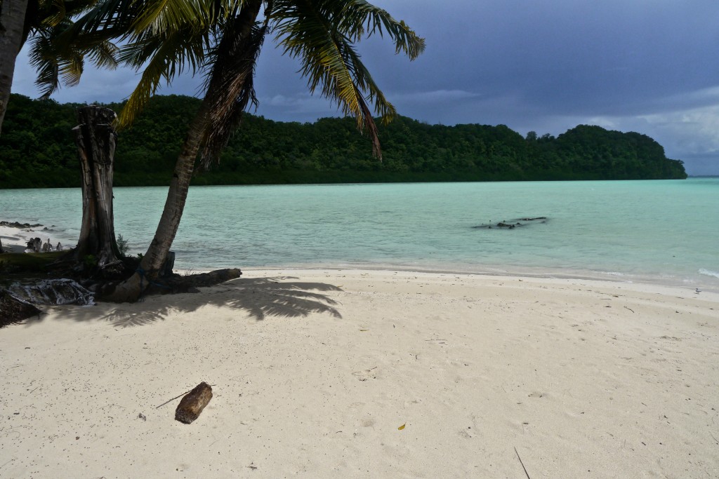 White Sand Beach in Palau