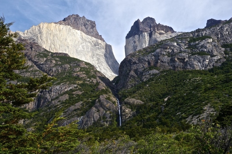 Cuernos Towers in Patagonia