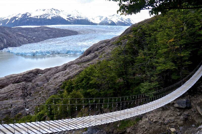 Gray Glacier in Torres del Paine National Park