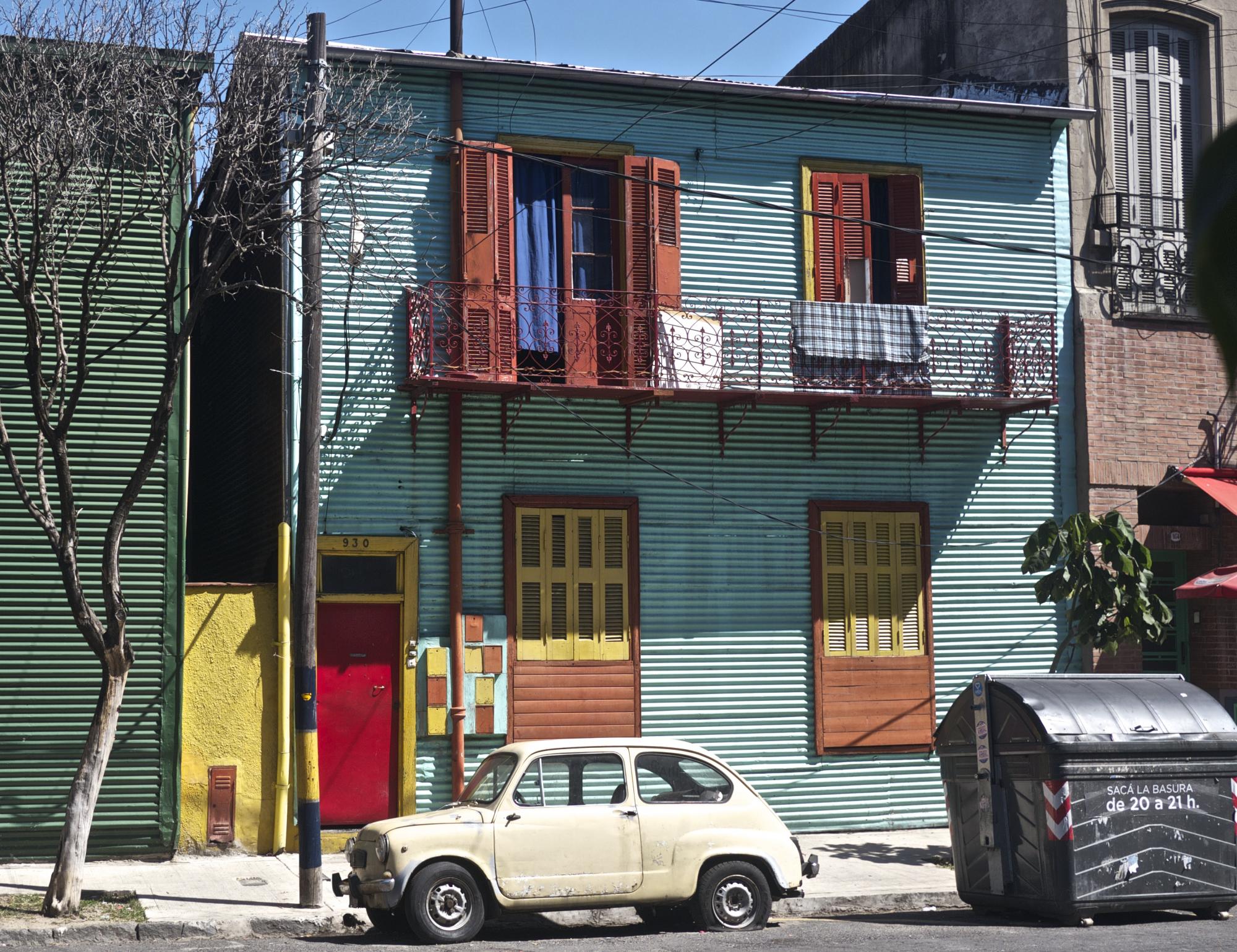 Colorful Houses of La Boca in Buenos Aires: The Paris of South America