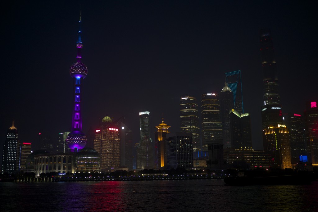 Shanghai Skyline at Night: One Day in Shanghai