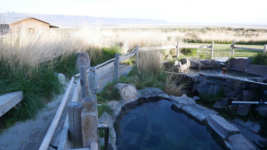 Summer Lake hot spring