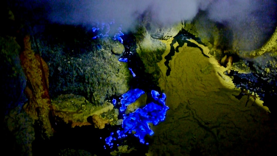 Kawah Ijen Blue Fire