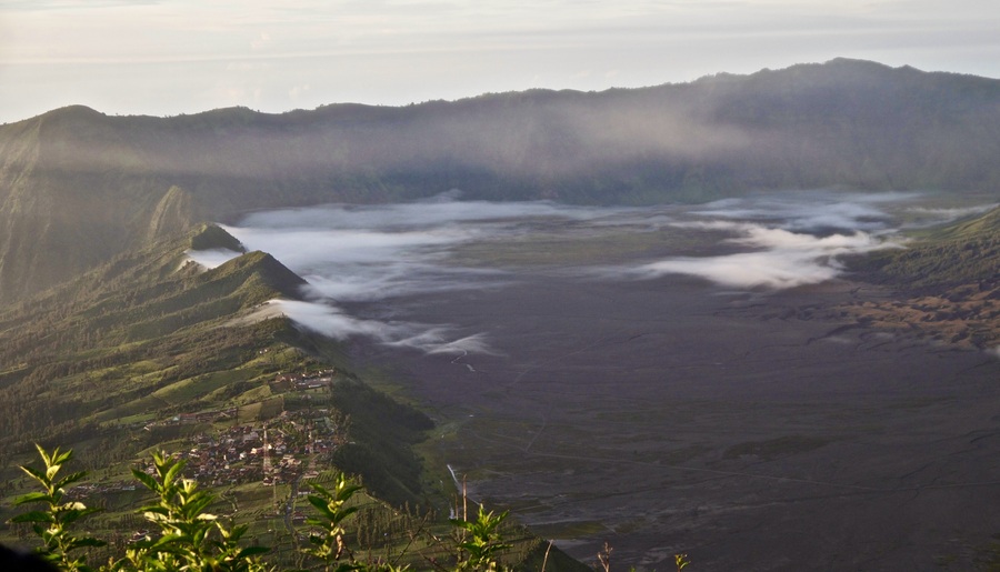 Cemoro Lawang from above