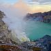 Sunrise Kawah Ijen Volcano