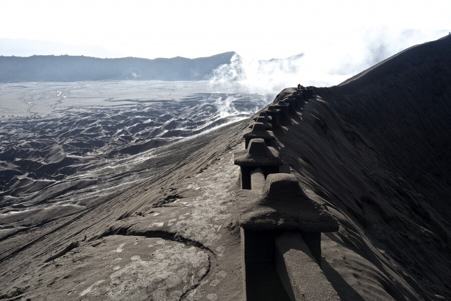 Mount Bromo Volcano rim