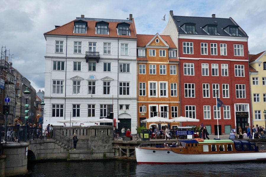 Nyhavn Houses in Copenhagen