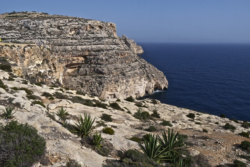 Blue Grotto Coastline Malta