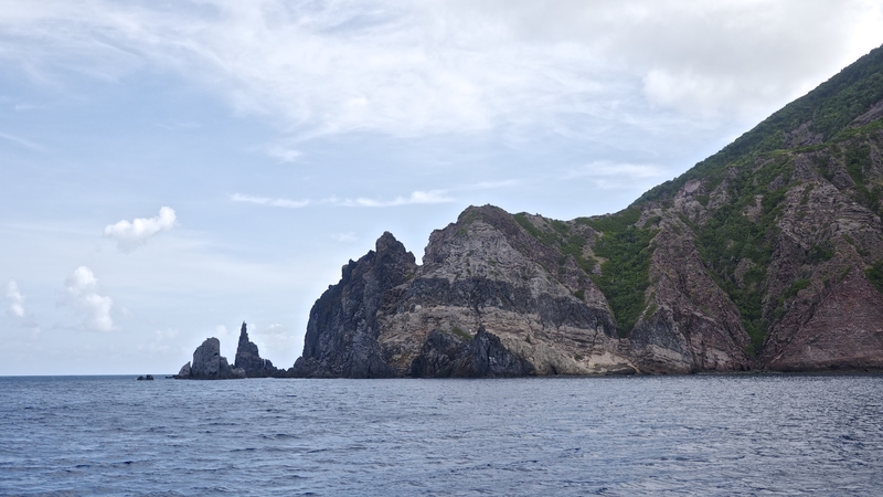 Rocky Coast of Saba 