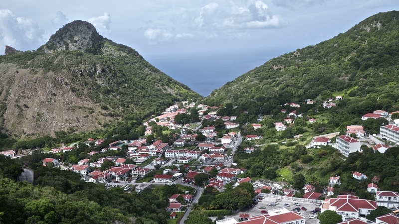 Saba Island View