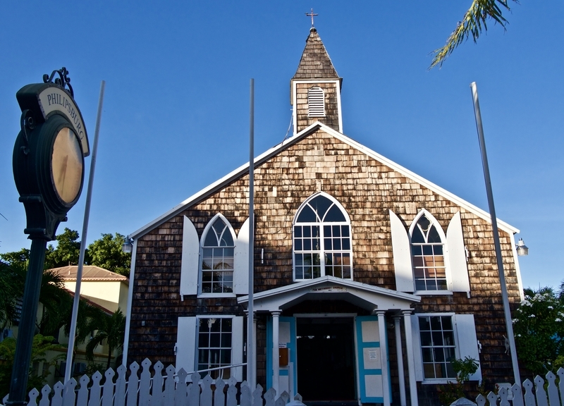 Church in Dutch St Maarten