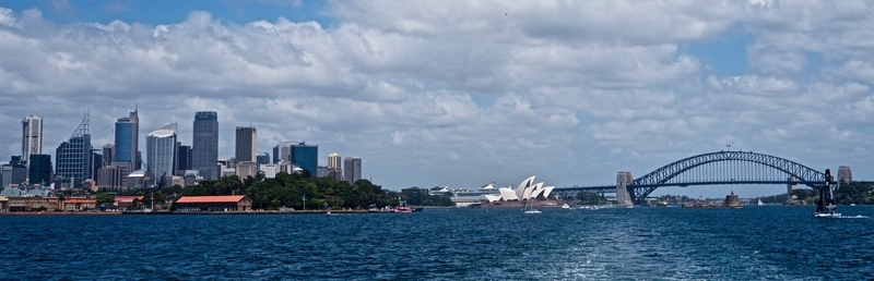 Sydney Harbor Bridge and Opera House