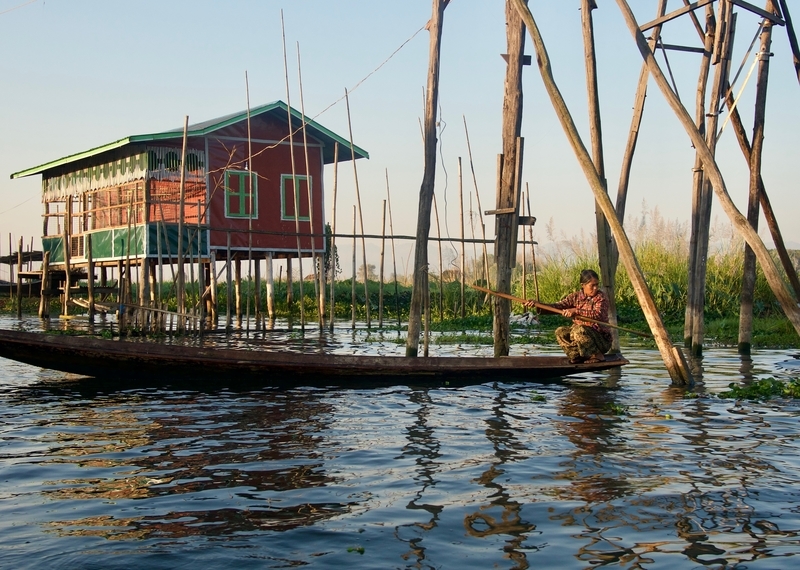 Local Village, Inle Lake, Myanmar
