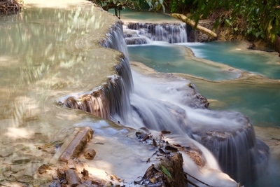 Waterfall near Luang Prabang